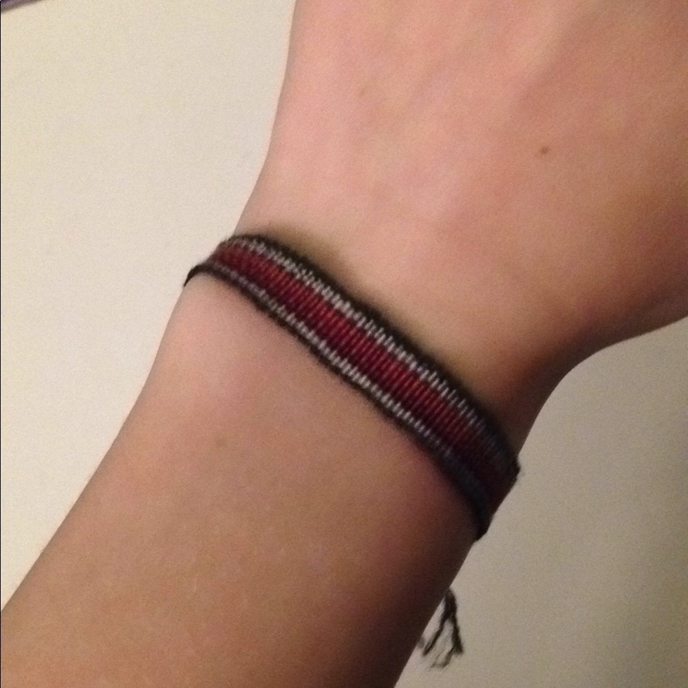 Hand made woven bracelet